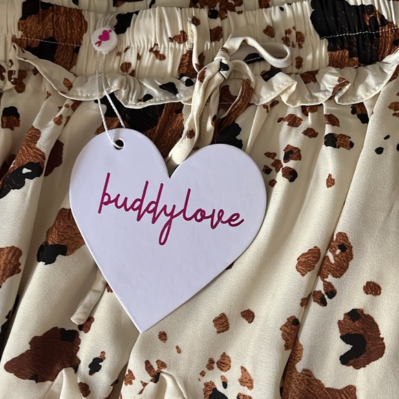 BUDDYLOVE Women’s Small Animal Print PRESLEY SKIRT fun, flounce, flirty NWT - Picture 4 of 5